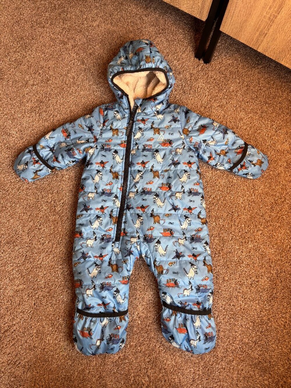 Ripzone Boys Yoho Insulated Bunting One Piece Snow Suit 6-12mo